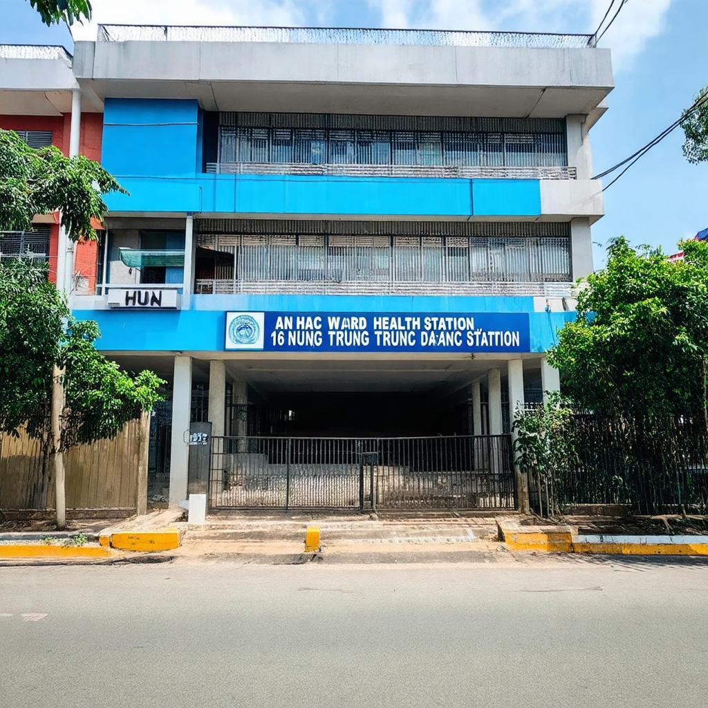Hinh anh ben ngoai tram y te phuong an hai bac so 16 nguyen trung truc da nang